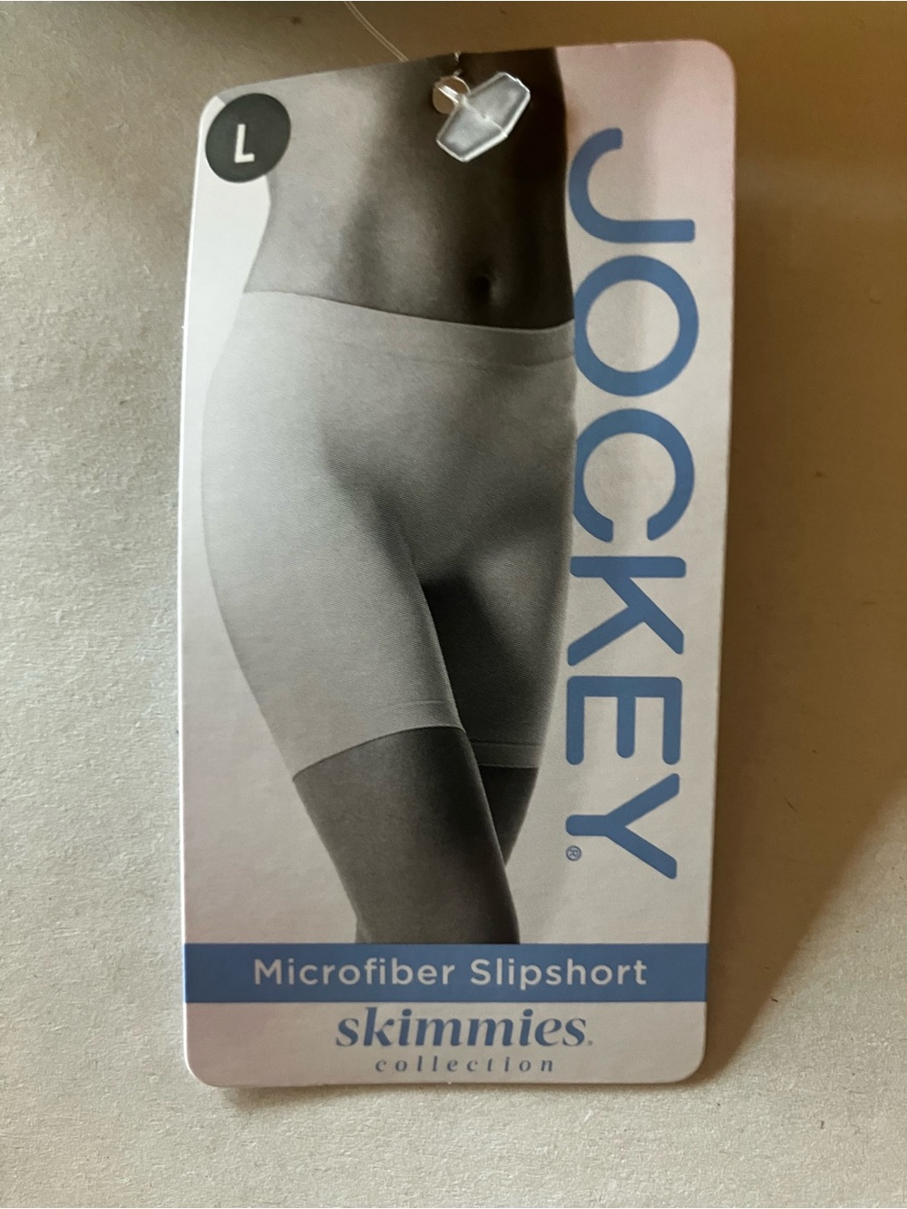 Jockey Microfiber Slipshort Skimmies in Light Cream